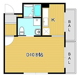 GANET　RESIDENCE　北野白梅一番 3階