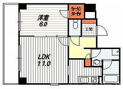レジディア御所東 2階
