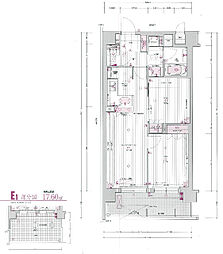リーガル京都聖護院 2LDKの間取図画像