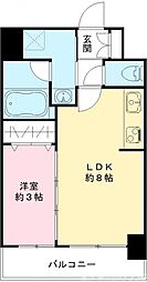 ピーノ京都西大路 1LDKの間取図画像