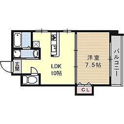 ファネージオ 1LDKの間取図画像
