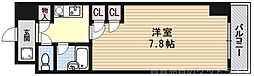 サンシティ御所西 1Kの間取図画像