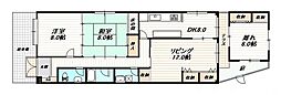 シュトラーセ鳥羽街道 4LDKの間取図画像