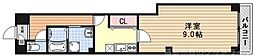 ソフィア円町 1Kの間取図画像