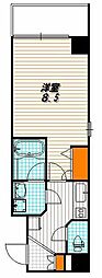 ベラジオ京都洛南グルーブ 1Kの間取図画像