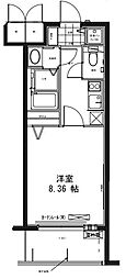 RESIDIA京都駅前 1Kの間取図画像