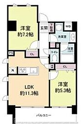 ブランシエスタ山科大塚 5階