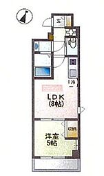 ＴＫＭ 1階1LDKの間取り