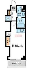 ミテッツア矢向 ワンルームの間取図画像
