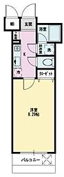 パワーハウスBS 1Kの間取図画像