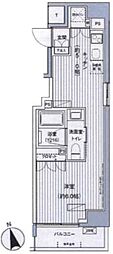 Ti-KAWASAKI 1Kの間取図画像