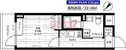 ステージグランデ新桜台 1Kの間取図画像