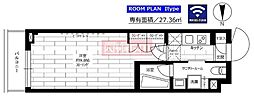 グランドコンシェルジュ馬込アジールコート 1Kの間取図画像