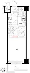 ルーブル横濱江ケ崎町 1Kの間取図画像