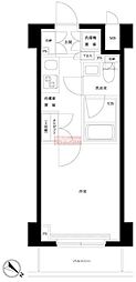 ルーブル川崎貝塚弐番館 1Kの間取図画像