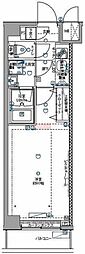 パティーナ蒲田南 1Kの間取図画像