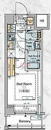 ESTEMCOURT横濱大口 1Kの間取図画像