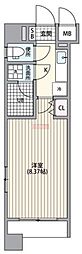 パワーハウスBS 1Kの間取図画像