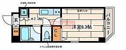 エクセリア馬込 1Kの間取図画像