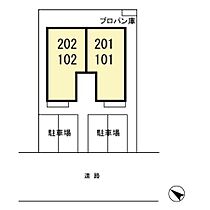 ハッピーウィル 102 ｜ 栃木県下野市石橋（賃貸アパート1LDK・1階・41.26㎡） その4