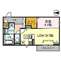 D-SOUTH 102 ｜ 栃木県下都賀郡壬生町大字壬生丁（賃貸アパート1LDK・1階・41.86㎡） その2