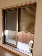 シャッター付きで防犯面も安心です。