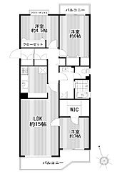 あざみ野団地3-3-4号棟