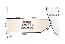 品川区上大崎3丁目　売地