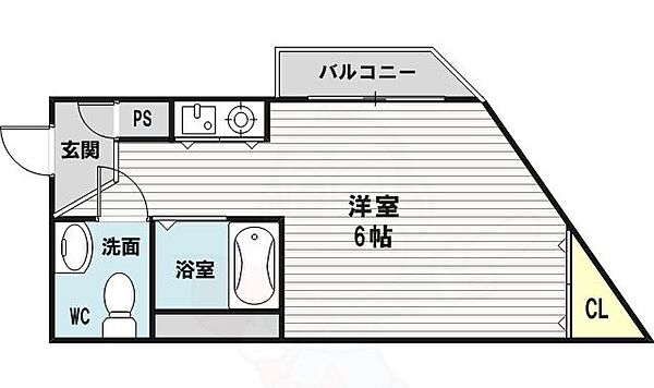 ロイヤルリゾートグラジア ｜大阪府大阪市淀川区三津屋中３丁目(賃貸マンション1R・3階・18.88㎡)の写真 その2