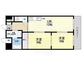 ダイコーパーク  ｜ 大阪府大阪市東淀川区西淡路１丁目（賃貸マンション2LDK・7階・50.00㎡） その2