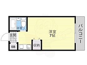 シャトー21  ｜ 大阪府大阪市東淀川区豊新３丁目（賃貸マンション1R・3階・18.00㎡） その2