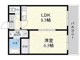 第5浦濱ビレッジ  ｜ 大阪府大阪市淀川区西三国１丁目（賃貸マンション1LDK・4階・34.00㎡） その2