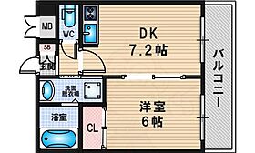 第7浦濱ビレッジ  ｜ 大阪府大阪市淀川区西三国４丁目（賃貸マンション1DK・1階・30.00㎡） その2