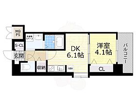 スプランディッド新大阪EAST  ｜ 大阪府大阪市東淀川区淡路１丁目（賃貸マンション1DK・4階・30.01㎡） その2