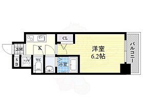 エスリード新大阪ヴェルデ  ｜ 大阪府大阪市東淀川区東中島２丁目（賃貸マンション1K・9階・20.94㎡） その2