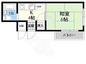 シャトー宮原二番館  ｜ 大阪府大阪市淀川区宮原５丁目（賃貸マンション1K・5階・20.00㎡） その2