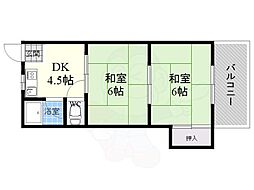 めぐみマンション 2階/-