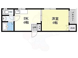 間取図画像 1DK
