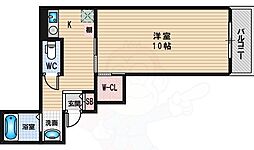 アローンズ大阪 2階