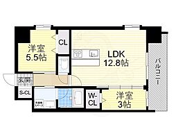 スプランディッドライズ新大阪ノース 5階/-