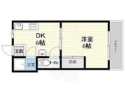間取図画像 1DK