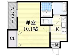 フジパレス東三国3番館 2階