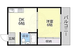 清明ハイツ2 2階/-