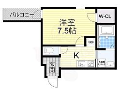 フジパレス豊里中央公園1番館 1階/-
