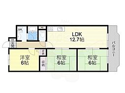 間取図画像 3LDK