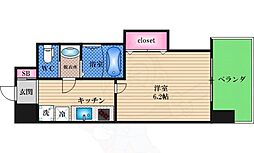 ラグゼ十三本町 6階