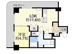 近鉄淀川リバーサイドマンション 5階/-