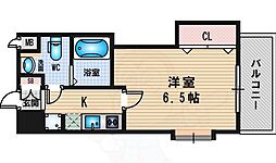 FRENCIANOIE東三国 1Kの間取図画像