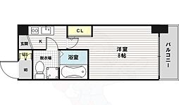 SEST新大阪 1Kの間取図画像