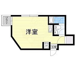 ハイツ吉田 ワンルームの間取図画像